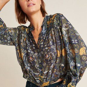 HP🎉Anthropologie Rajesh Pratap Singh  Buttond…